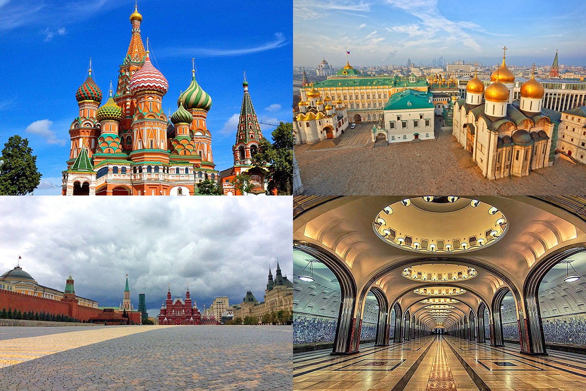 Tour Moscú 1 día, guia que atracciones ver, Kremlin, Plaza Roja, San Basilio, metro