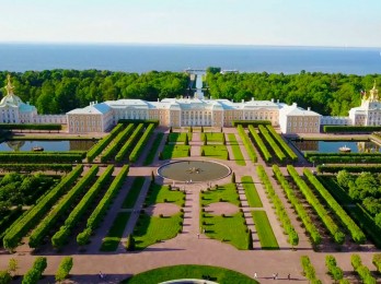 Tour Peterhof San Petersburgo: palacio y fuentes. Paseo por los canales en barco - foto 2