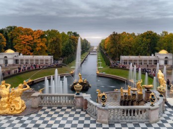 Tour Peterhof San Petersburgo: palacio y fuentes. Paseo por los canales en barco - foto 23