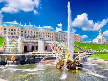 Tour Peterhof San Petersburgo: palacio y fuentes. Paseo por los canales en barco - foto 3
