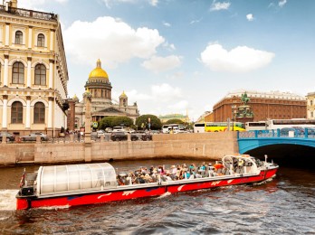 Tour Peterhof San Petersburgo: palacio y fuentes. Paseo por los canales en barco - foto 40