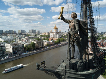 City Tour Moscú, ver la estatua del zar ruso Pedro el Grande 