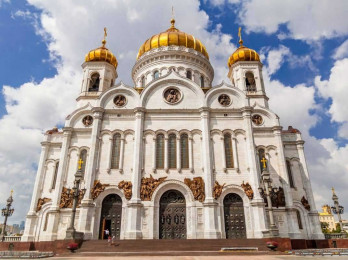 Tour por el templo principal de la Iglesia ortodoxa rusa que corresponde al patriarca
