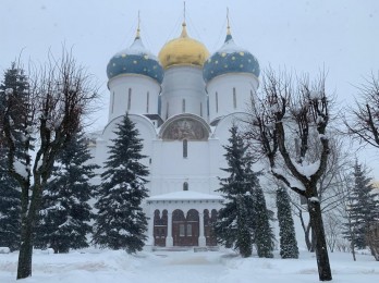 Excursion con guía a Sergiev Posad en invierno, la ruta del Anillo de Oro 