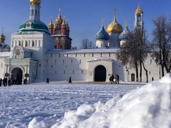 Actividades en Moscú en invierno, visita de Serguiev Posad en transporte privado