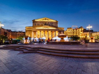 Visita Moscú de noche incluye el teatro Bolshoi