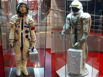 Trajes espaciales de la URSS y Rusia en el museo espacial de Moscú. Tours guiados en español