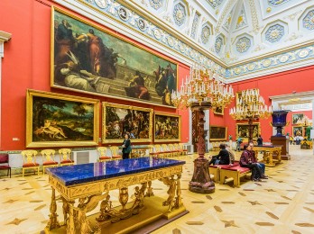 Museo del hermitage es la principal atracción de San Petersburgo. Tours con guía para ver cuadros y pintura