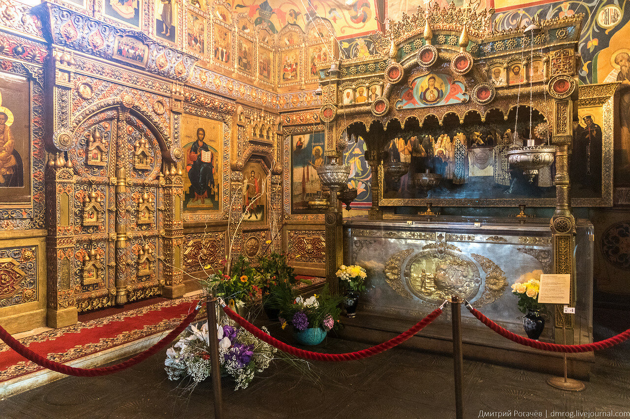 Interiores de la catedral de San Basilio. Tour virtual en español