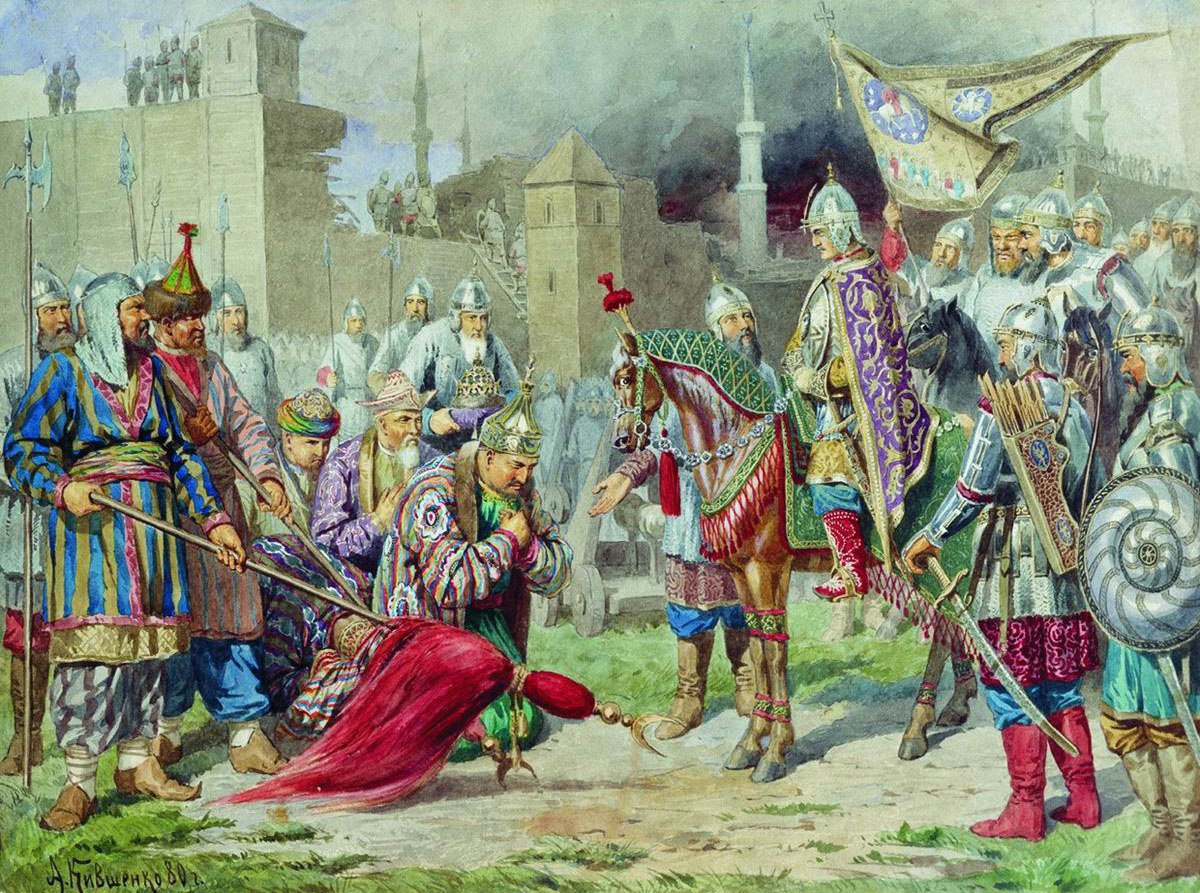 Victoria de Rusia sobre los tártaros fue la causa para construir la catedral de San Basilio en la Plaza Roja de Moscú