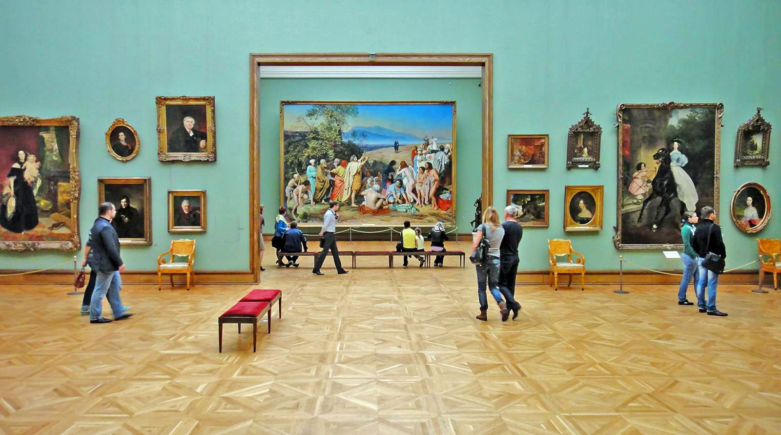 Galería Tretiakov de Moscú alberga los pintores rusos. Iconos, retratos, paisajes. Gujía sobre qué museo visitar