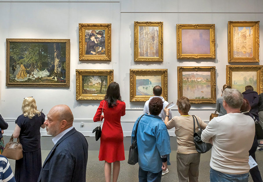 Museo de Moscu Pushkin tiene rica colección de los mpresionistas franceses. Guia en español