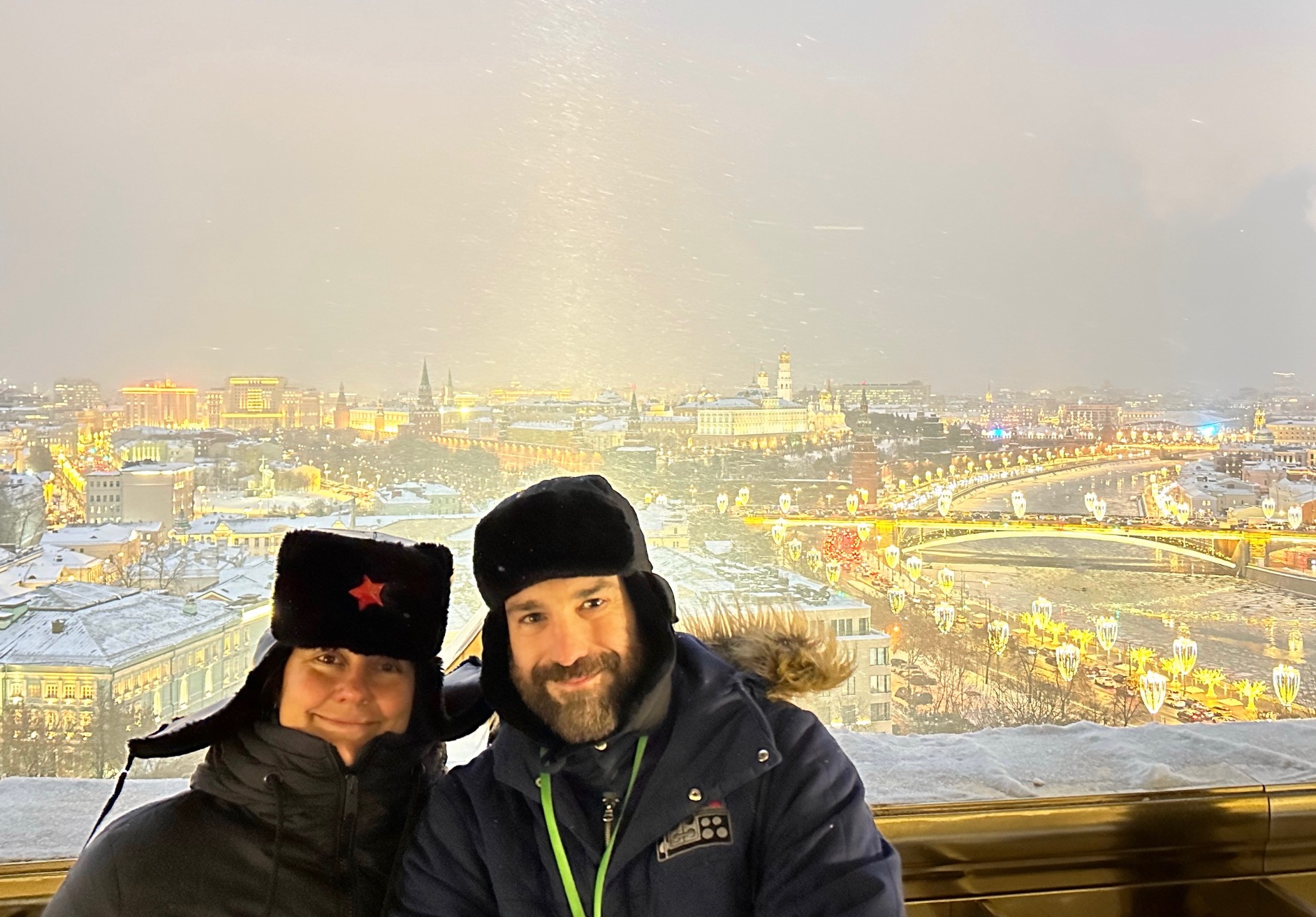 Moscú y Rusia en invierno en Navidad y con nieve